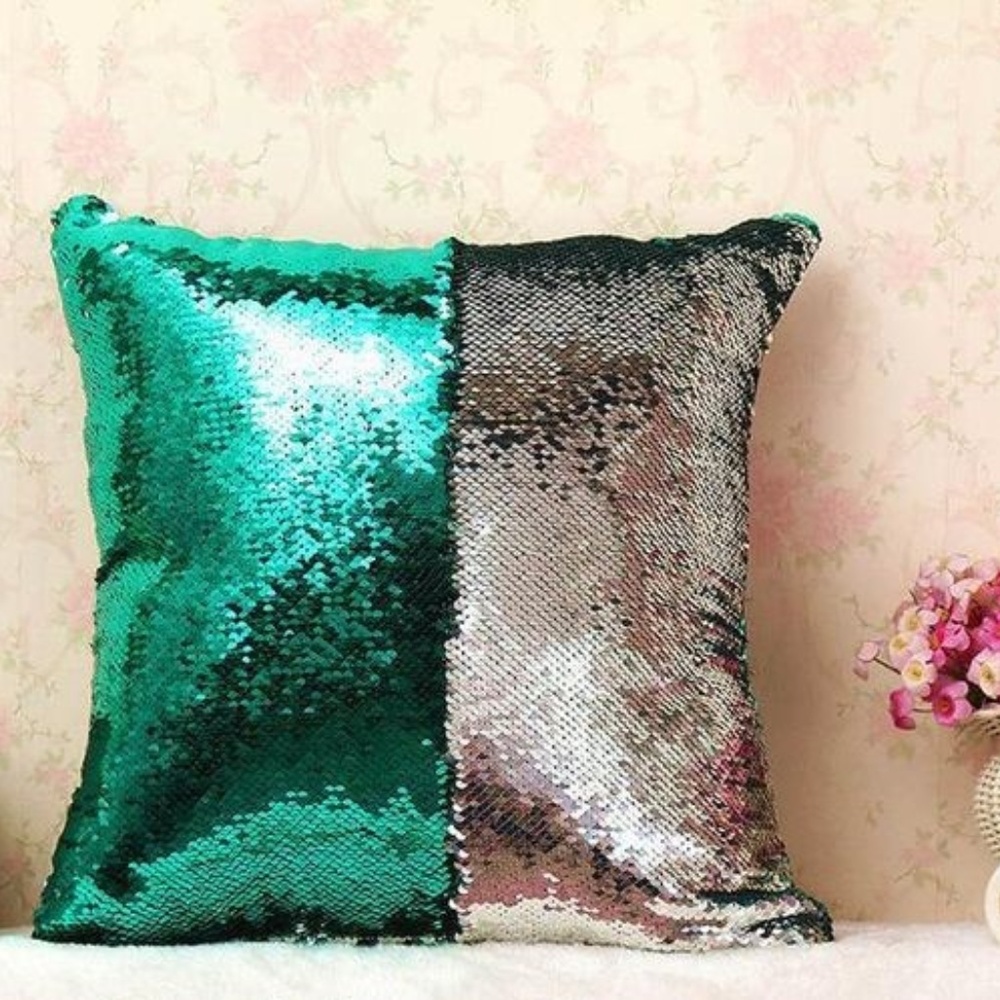 Sequins Throw Pillow
